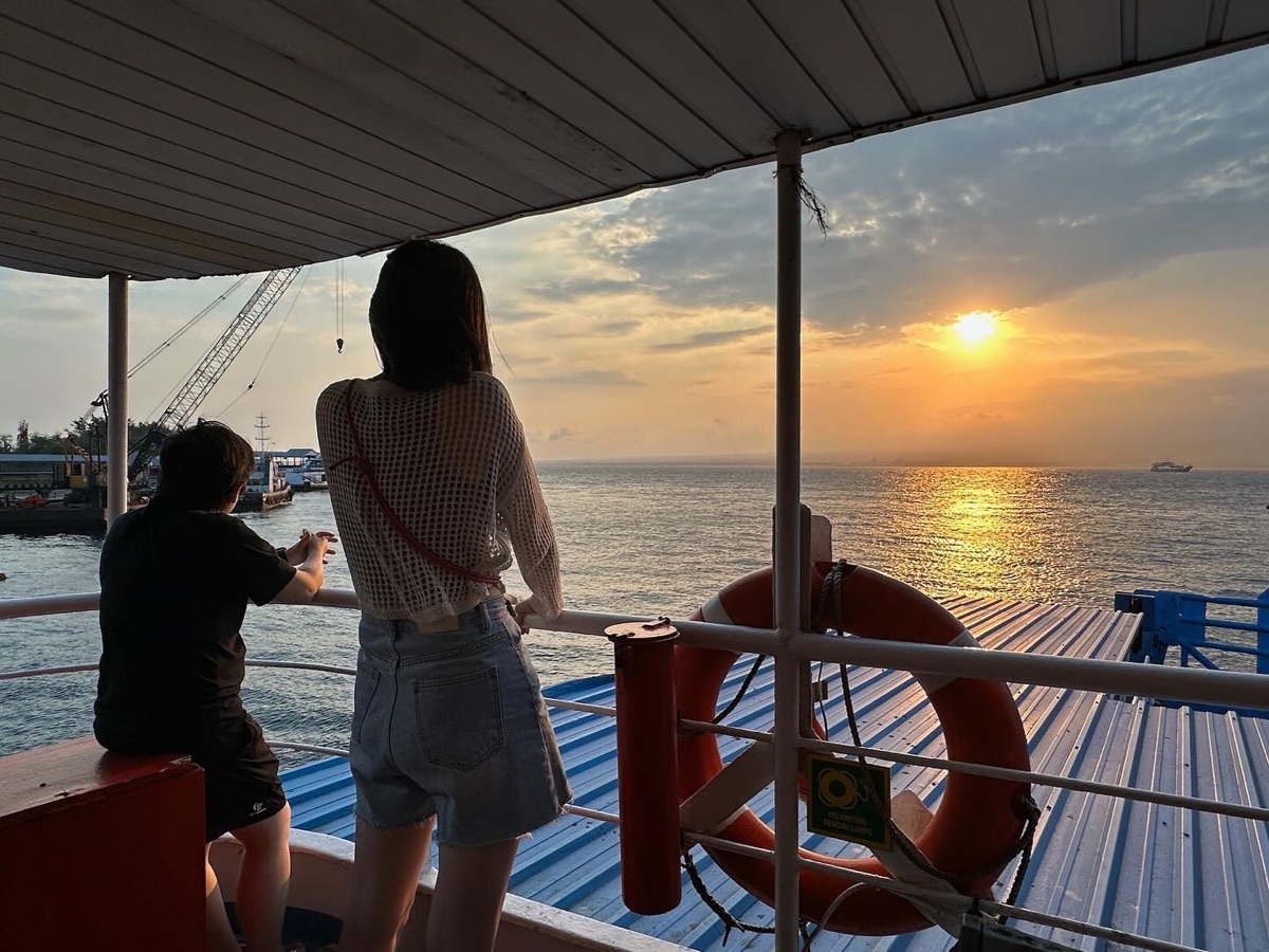 Ferry Sunset