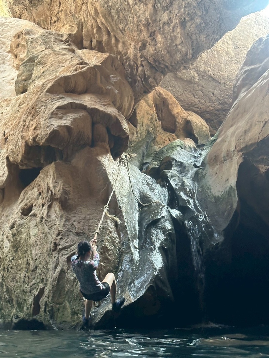 Wadi Shab Rope