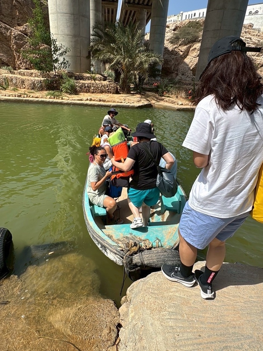 Wadi Shab Boat