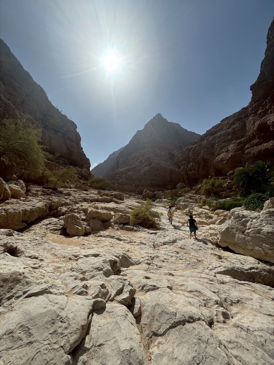 Wadi Shab Canyon