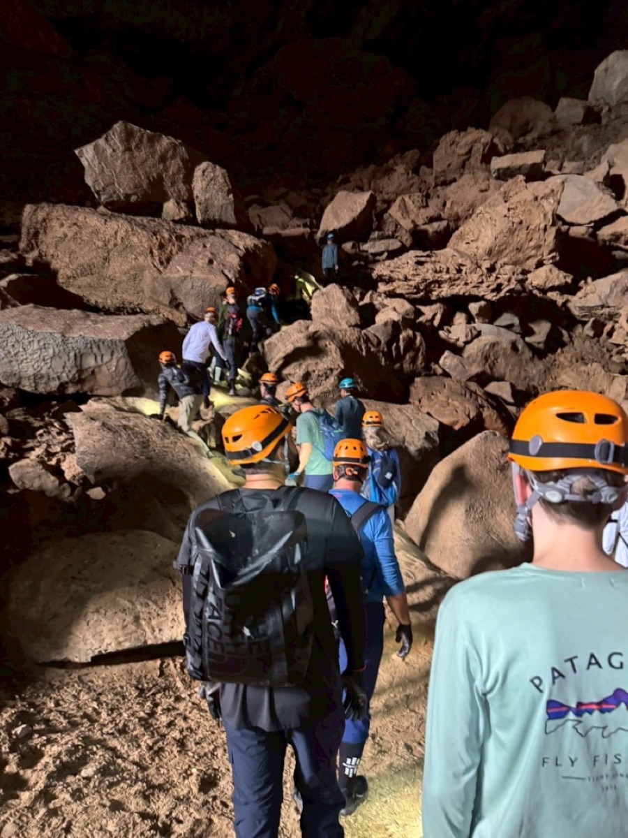 Cave Climbing